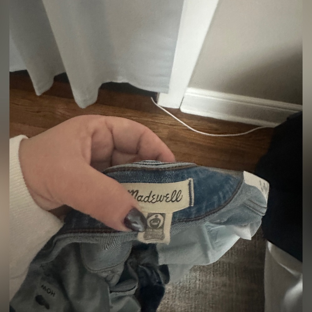 Madewell curvy kick out crop jeans - Picture 4 of 4